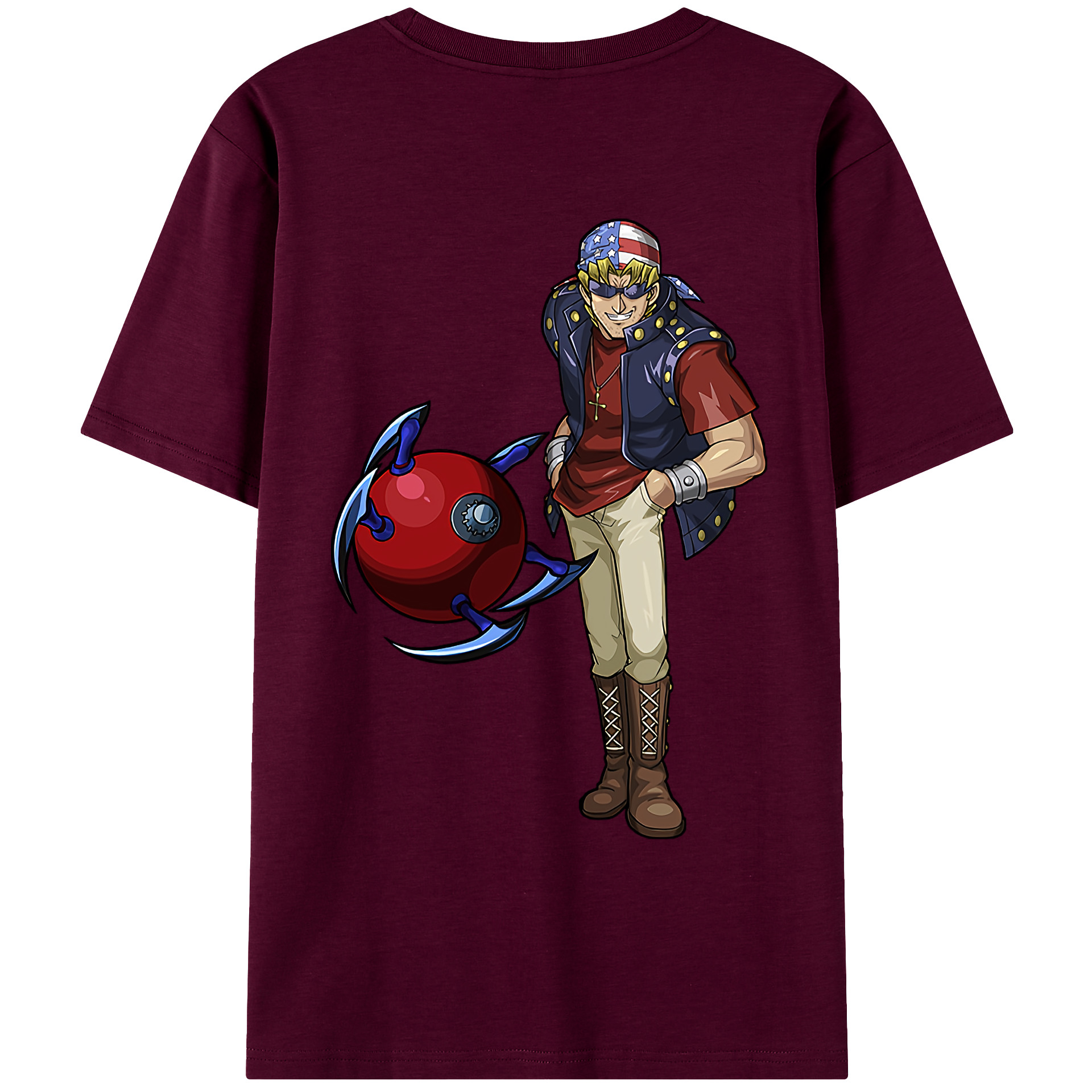（画像用） 遊☆戯☆王 Yu-Gi-Oh! レディース半袖Tシャツ(バックプリント)